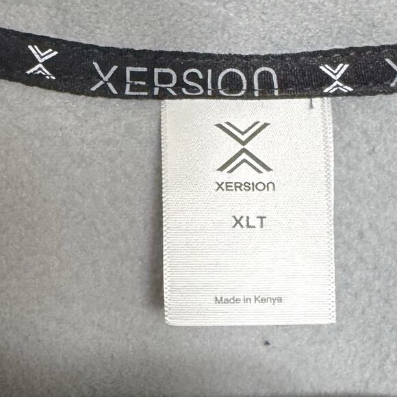 Xersion Big & Tall Mock Neck Fleece Vest Black Gray XLT Layering Piece NSYNC - Picture 4 of 13